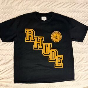 Rhude Classic Black Tee